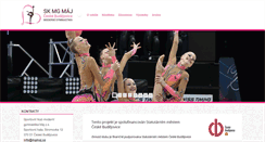 Desktop Screenshot of mgmaj.cz